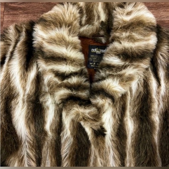 Mob Wife  Mafia Wife Faux Fur Women’s SZ Large Vintage coat - Picture 4 of 13